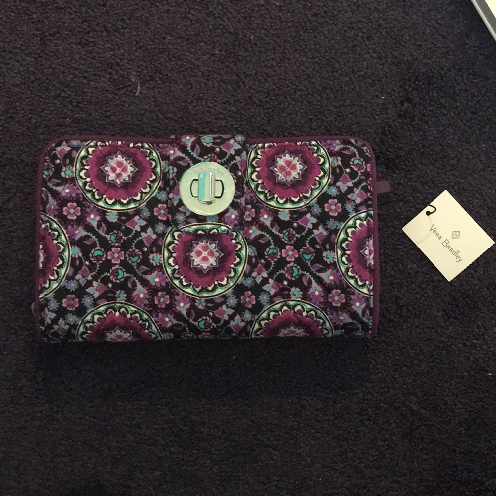 Vera Bradley RFID Turnlock Wallet